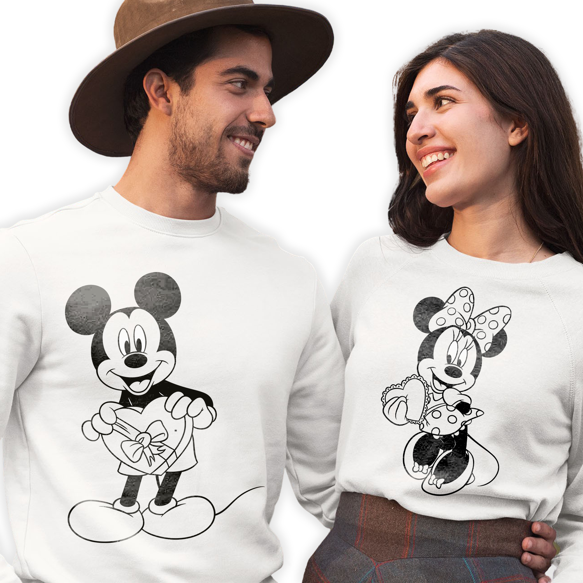 Coppia di federe nomi Topolino/Minnie – Factory Print