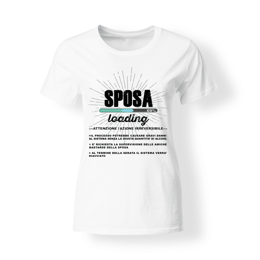 maglietta sposa addio al nubilato