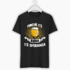 T-Shirt Uomo Divertente - La Bionda Colpisce, La Mora Rapisce, La Rossa