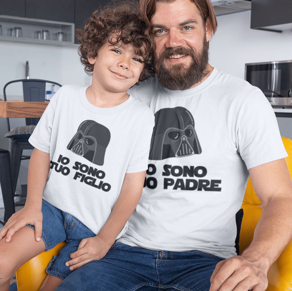 T-shirt papà Personalizzata Più Body Bambino/a - MyDigitalPrint