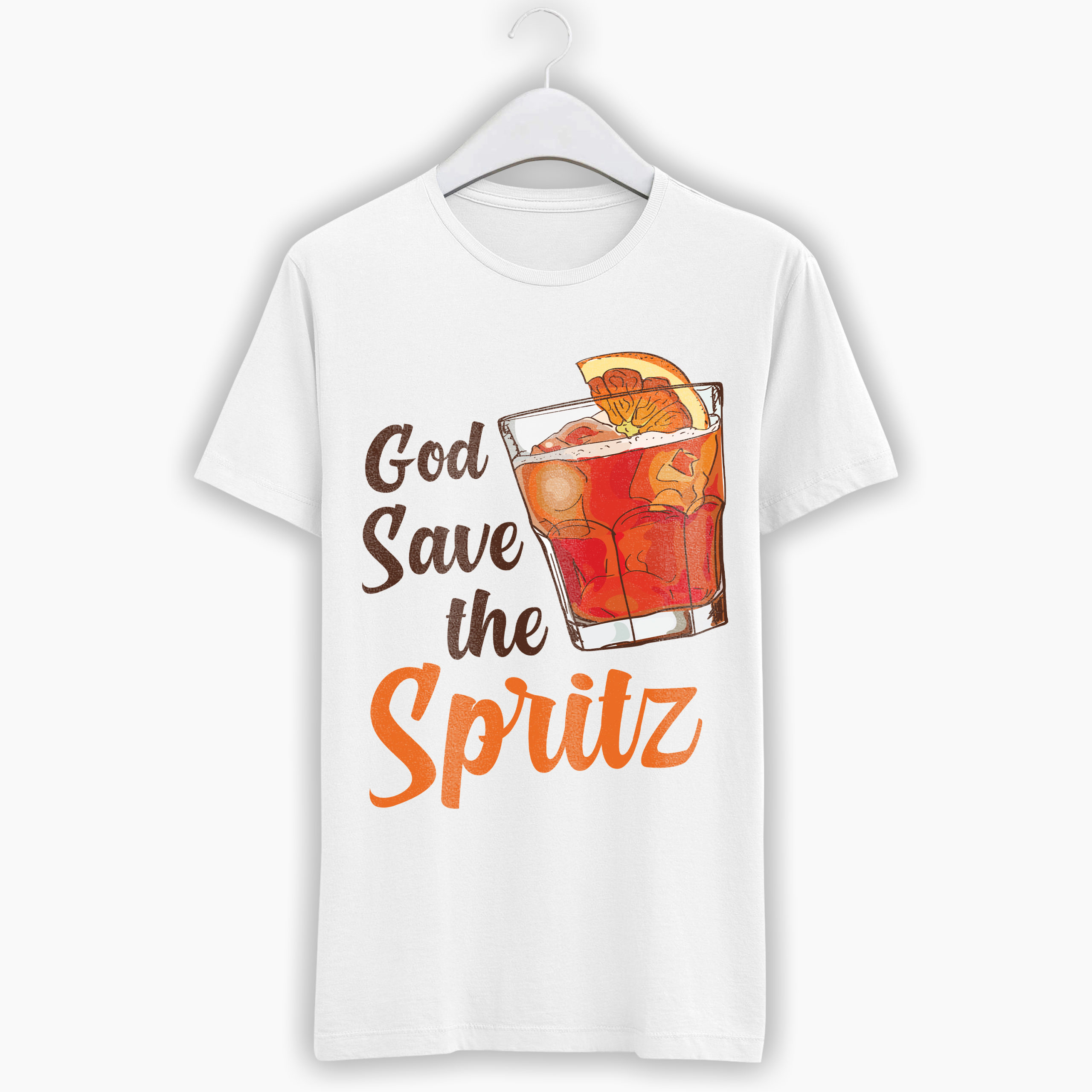 T-Shirt Donna Divertente - God Save The Spritz - MyDigitalPrint