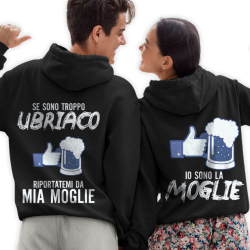 Felpe divertenti per Marito e Moglie MyDigitalPrint