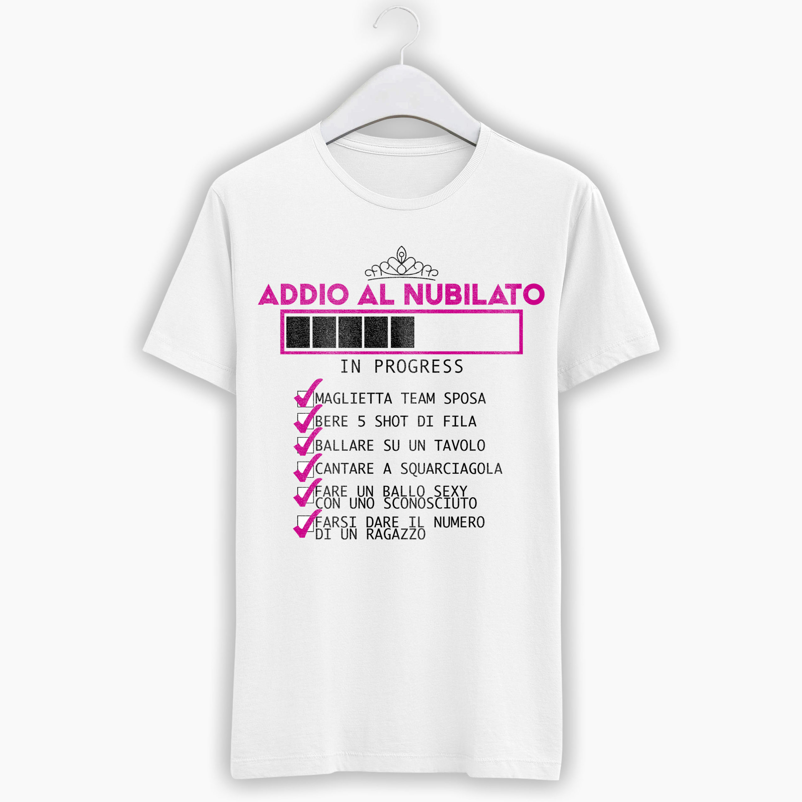 T-Shirt Addio Al Nubilato - Work in Progress - MyDigitalPrint